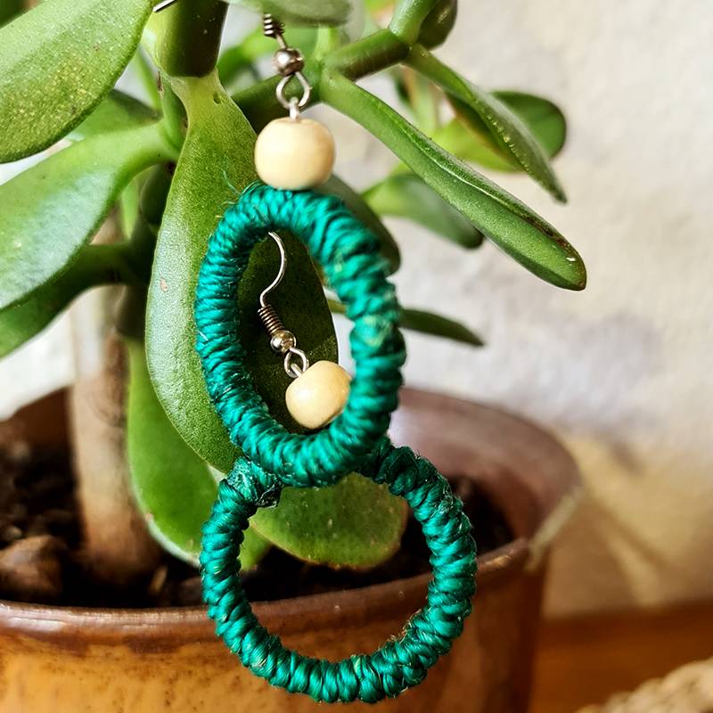 Ear Ring Round - GRN